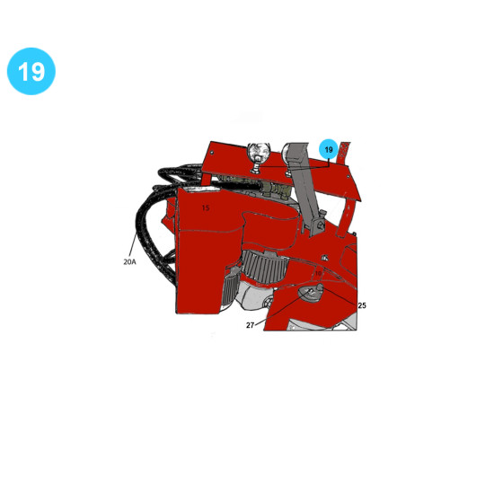 item#19 Rauch Style Pipe Spinner Model 512H Reducer Model 512H image