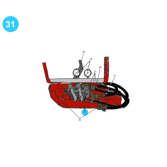 Showing image for item#31 Rauch Style Pipe Spinner Model 512H Cross Double item#31 Rauch Style Pipe Spinner Model 512H Cross Double image
