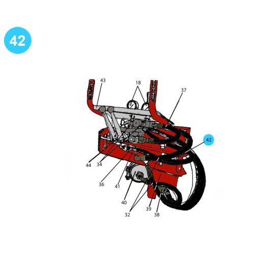 item#42 Rauch Style Pipe Spinner Model 512H Overload Model 512H image