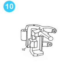 item#10 Type MYT 40 ton (Range 1-1/4" - 2-3/4") BJ Style Latch Lock Door Pin
