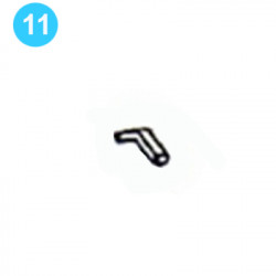 item#11 Type MYT 40 ton (Range 1-1/4" - 2-3/4") BJ Style Latch Pin Retainer