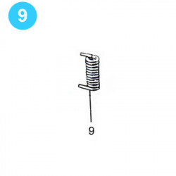 item#9 Type MYT 40 ton (Range 1-1/4" - 2-3/4") BJ Style Latch Lock Spring