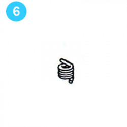 item#6 Type YC 75 ton (Range 3-1/2" - 7") BJ Style Latch Spring item#6 Type YC 75 ton (Range 3-1/2" - 7") BJ Style Latch Spring