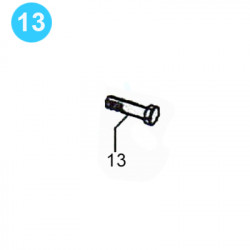 item#13 Type TA-65 (65Ton) & T-100 (100Ton) BJ Style Upper & Lower Link Bolt, Nut & Cutter item#13 Type TA-65 (65Ton) & T-100 (100Ton) BJ Style Upper & Lower Link Bolt, Nut & Cutter