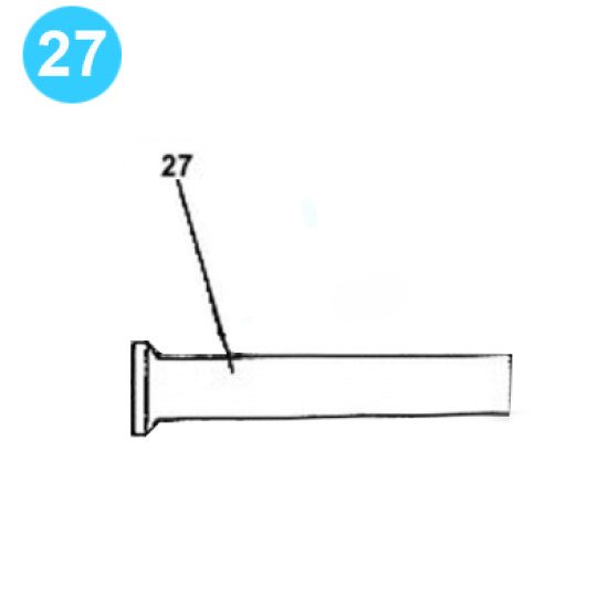 item#27 FA-1600 Type 1-1/2 Fluid-End Assembly Continental Emsco Style Piston Rod image