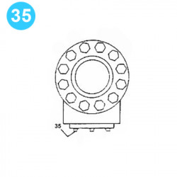 item#35 FA-1600 Type 1-1/2 Fluid-End Assembly Continental Emsco Style 7/8" x 2-1/2" SktHd item#35 FA-1600 Type 1-1/2 Fluid-End Assembly Continental Emsco Style 7/8" x 2-1/2" SktHd