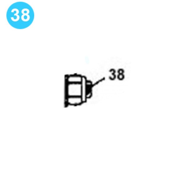 item#38 FA-1600 Type 1-1/2 Fluid-End Assembly Continental Emsco Style Heavy Lock Nut FA-1600 1-1/2 Fluid End Assembly image