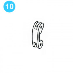 item#10 Type MRA 150Ton (Range 2-3/8"-5-3/4") BJ Style Link Block item#10 Type MRA 150Ton (Range 2-3/8"-5-3/4") BJ Style Link Block