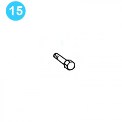 item#15 Type SLX-150, 150 ton (Range 6-5/8" - 20") BJ Style Link Block Bolt item#15 Type SLX-150, 150 ton (Range 6-5/8" - 20") BJ Style Link Block Bolt