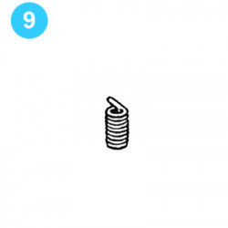 item#9 Type SLX-150, 150 ton (Range 6-5/8" - 20") BJ Style Latch Lock Spring item#9 Type SLX-150, 150 ton (Range 6-5/8" - 20") BJ Style Latch Lock Spring