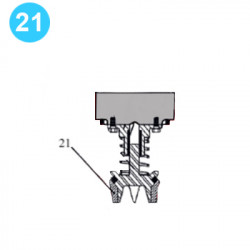 item#21 Ideco Style T-1300/T-1600, 5000psi 7-1/2" x 12" Fluid-End Assembly Valve Seat