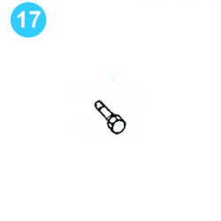 item#17 Type HYC 200 ton (Range 3-1/2" - 7-5/8") BJ Style Lower Link Block Bolt item#17 Type HYC 200 ton (Range 3-1/2" - 7-5/8") BJ Style Lower Link Block Bolt
