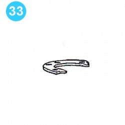 item#33 Type HYC 200 ton (Range 3-1/2" - 7-5/8") BJ Style 3 1/2" HYC Setting Ring item#33 Type HYC 200 ton (Range 3-1/2" - 7-5/8") BJ Style 3 1/2" HYC Setting Ring