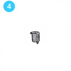item#4 Type HYC 200 ton (Range 3-1/2" - 7-5/8") BJ Style Latch Spring item#4 Type HYC 200 ton (Range 3-1/2" - 7-5/8") BJ Style Latch Spring