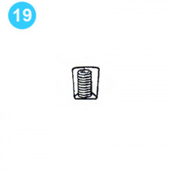 item#19 Type HYT 150 ton (Range 2-3/8" - 3-1/2") BJ Style Slip Spring item#19 Type HYT 150 ton (Range 2-3/8" - 3-1/2") BJ Style Slip Spring