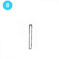 item#8 Type HYT 150 ton (Range 2-3/8" - 3-1/2") BJ Style Latch Lock Pin item#8 Type HYT 150 ton (Range 2-3/8" - 3-1/2") BJ Style Latch Lock Pin