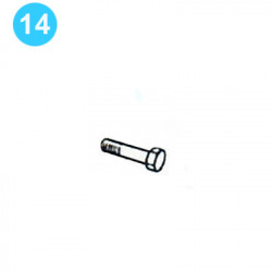 item#14 Type MAA 175Ton (Range 2-3/8"-3-1/2") BJ Style Link Block Bolt item#14 Type MAA 175Ton (Range 2-3/8"-3-1/2") BJ Style Link Block Bolt