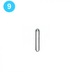 item#9 Type MAA 175Ton (Range 2-3/8"-3-1/2") BJ Style Latch Retainer Pin item#9 Type MAA 175Ton (Range 2-3/8"-3-1/2") BJ Style Latch Retainer Pin