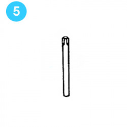 item#5 Type SLX 65 ton (Range 1.660" - 2-7/8") BJ Style Latch Pin