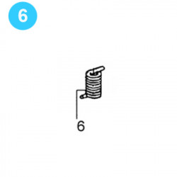 item#6 Type SLX 65 ton (Range 1.660" - 2-7/8") BJ Style Latch Spring
