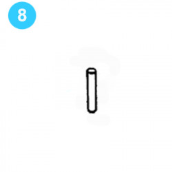 item#8 Type SLX 65 ton (Range 1.660" - 2-7/8") BJ Style Roller Pin item#8 Type SLX 65 ton (Range 1.660" - 2-7/8") BJ Style Roller Pin