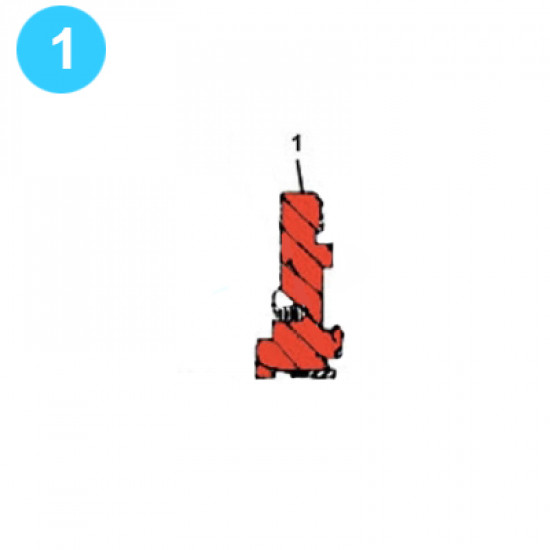 item#1 F-1300 Fluid-End Assembly Continental Emsco Style Fluid-End - Studded F-1300 Fluid End Assembly image