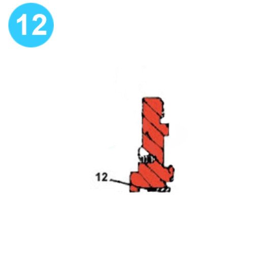 item#12 F-1600 Fluid-End Assembly Continental Emsco Style Liner Seal image