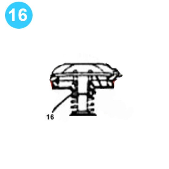item#16 F-1600 Fluid-End Assembly Continental Emsco Style Valve Guide image