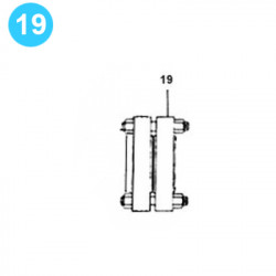 item#19 F-1300 Fluid-End Assembly Continental Emsco Style Discharge Manifold item#19 F-1300 Fluid-End Assembly Continental Emsco Style Discharge Manifold
