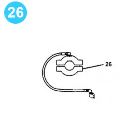 item#26 F-1600 Fluid-End Assembly Continental Emsco Style Piston Rod Clamp F-1600 Fluid End Assembly image