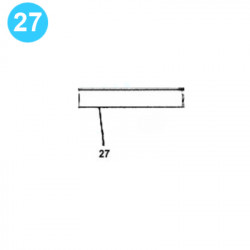 item#27 F-1600 Fluid-End Assembly Continental Emsco Style Piston Rod item#27 F-1600 Fluid-End Assembly Continental Emsco Style Piston Rod