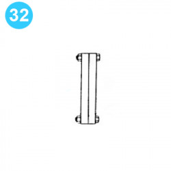item#32 F-1600 Fluid-End Assembly Continental Emsco Style O-Ring