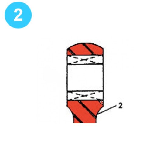 item#2 F-750 Crankshaft Assembly Continental Emsco Style Eccentric Strap image