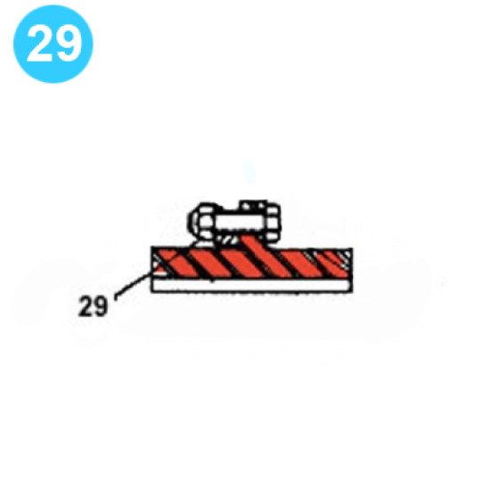 item#29 F-350 Crankshaft Assembly Continental Emsco Style ESNA Heavy image