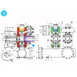 item#4 F-800 Fluid-End Assembly Continental Emsco Style Thread Ring