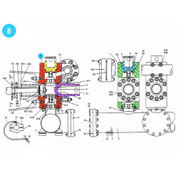 item#8 F-800 Fluid-End Assembly Continental Emsco Style Fluid-End