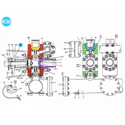 item#R36 F-1000 Fluid-End Assembly Continental Emsco Style Liner item#R36 F-1000 Fluid-End Assembly Continental Emsco Style Liner