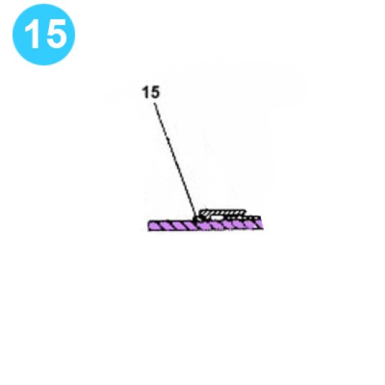 item#15 FA-1300 Type I Fluid-End Assemby Continental Emsco Style Liner Lock Ring image