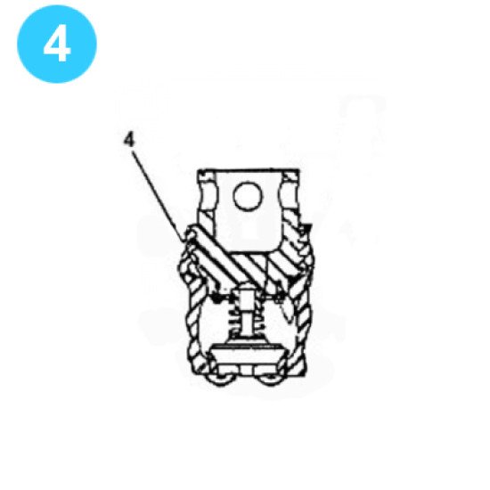 item#4 FA-1600 Type I Fluid-End Assembly Continental Emsco Style Cover Seal image