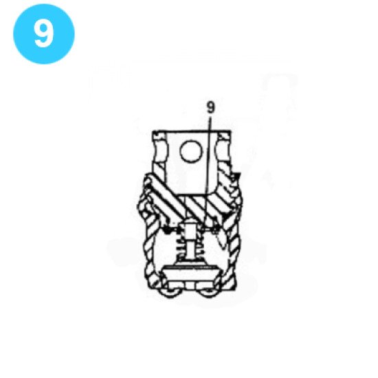 item#9 FA-1300 Type I Fluid-End Assemby Continental Emsco Style Retainer-Upper image