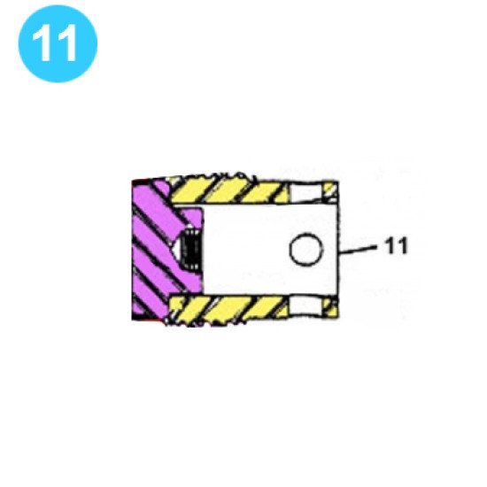item#11 FB-1600 Fluid-End Assembly Continental Emsco Style Cylinder Head image