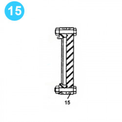 item#15 FB-1300 Fluid-End Assembly Continental Emsco Style Blind Flange item#15 FB-1300 Fluid-End Assembly Continental Emsco Style Blind Flange