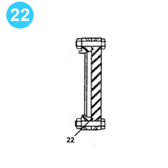 item#22 FB-1600 Fluid-End Assembly Continental Emsco Style O-Ring image