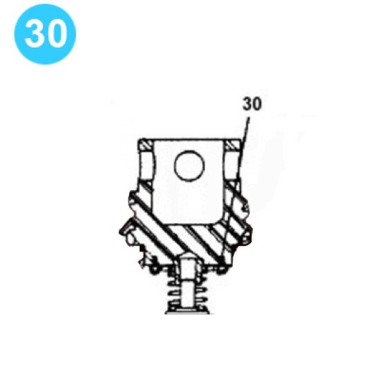 item#30 FB-1600 Fluid-End Assembly Continental Emsco Style 1/16