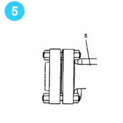 item#5 FB-1300 Fluid-End Assembly Continental Emsco Style Discharge Manifold item#5 FB-1300 Fluid-End Assembly Continental Emsco Style Discharge Manifold