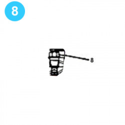 item#8 FB-1600 Fluid-End Assembly Continental Emsco Style Lock Bolt (Valve Guide) item#8 FB-1600 Fluid-End Assembly Continental Emsco Style Lock Bolt (Valve Guide)