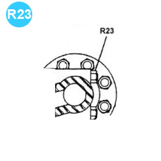 item#R23 FB-1600 Fluid-End Assembly Continental Emsco Style 1-1/4