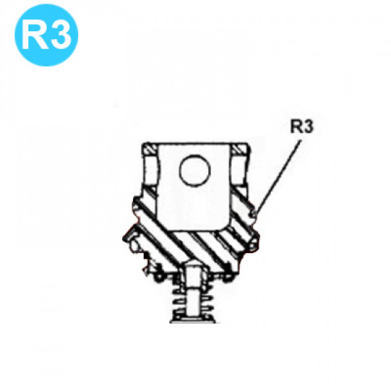 item#R3 FB-1600 Fluid-End Assembly Continental Emsco Style Valve Pot Cover FB-1600 Fluid End Assembly image