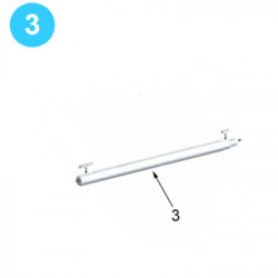 item#3 Mission Style 1180 Type "S"  Shaft, Chrome Plated (std) item#3 Mission Style 1180 Type "S"  Shaft, Chrome Plated (std)