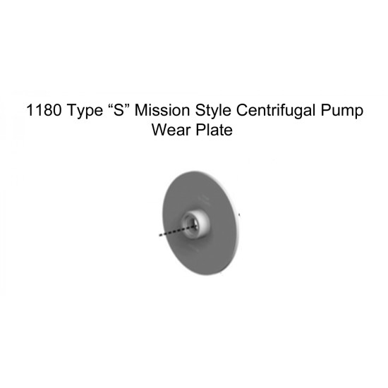 Showing image for item#4.12 Wear Plate (1180) 316SS item#4.12 Wear Plate (1180) 316SS Mission Style 1180 Type